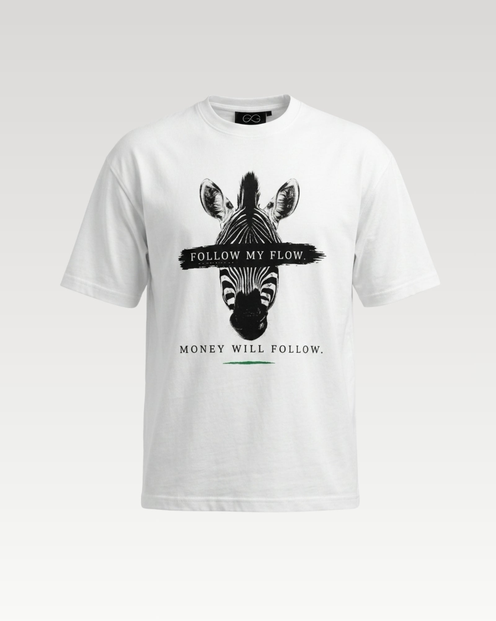 ZEBBRA MONEY T-SHIRT | GRAY
