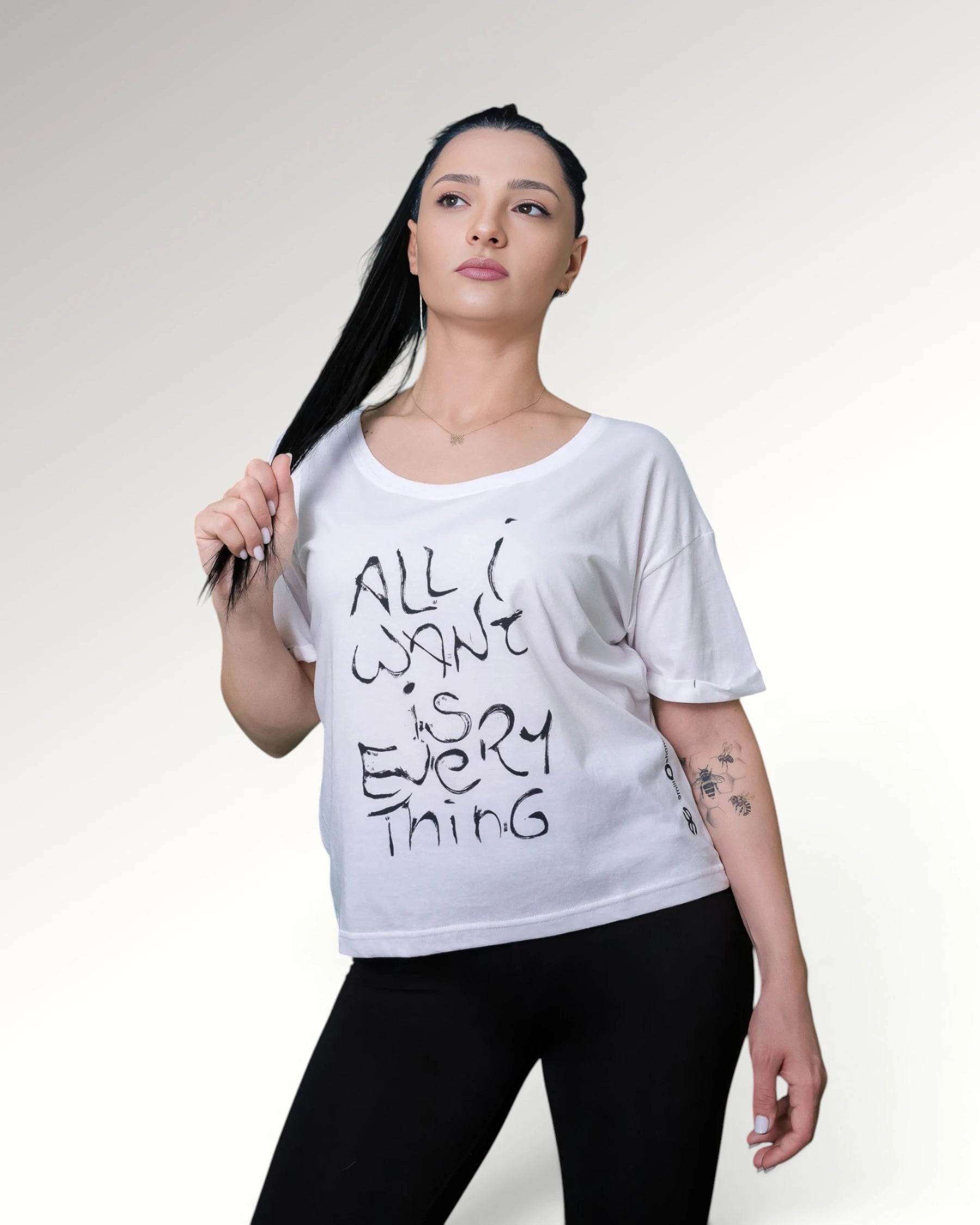 ALL I WANT T-SHIRT | WHITE