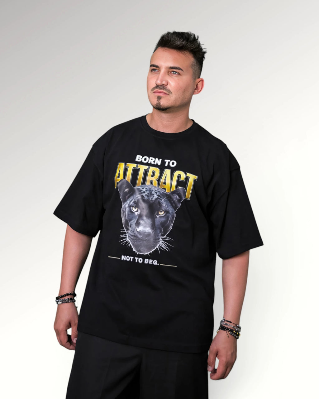 ATTRACT JAG T-SHIRT | BLACK