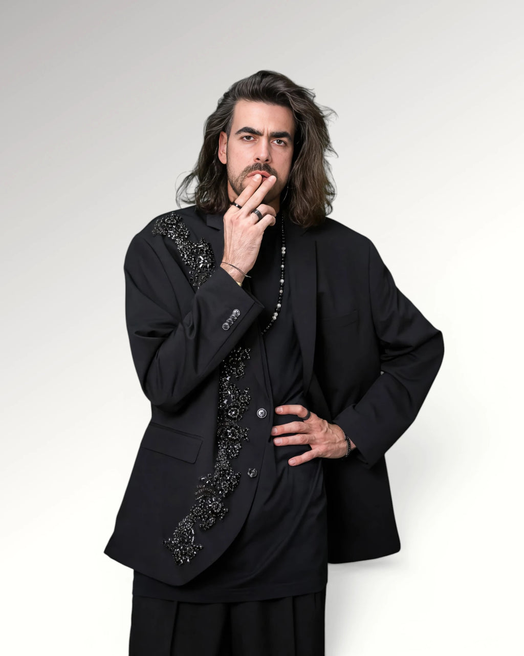 BLACK LOTUS BLAZER | BLACK