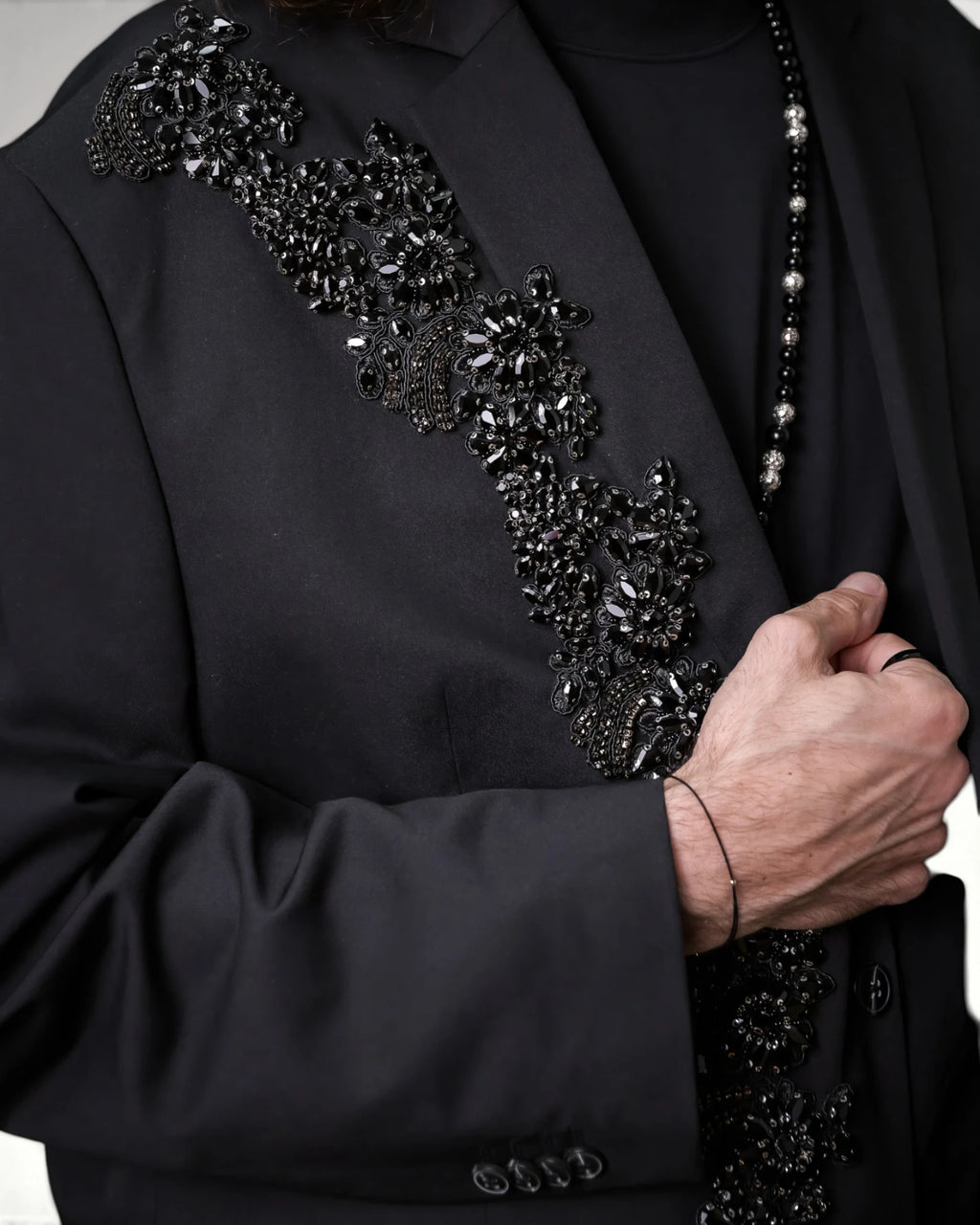 BLACK LOTUS BLAZER | BLACK