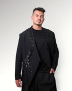 BLACK OCTOPUS ON BLAZER | BLACK
