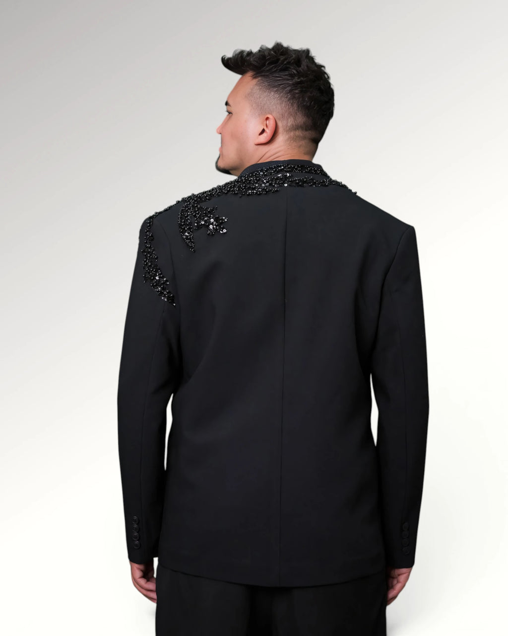 BLACK OCTOPUS ON BLAZER | BLACK