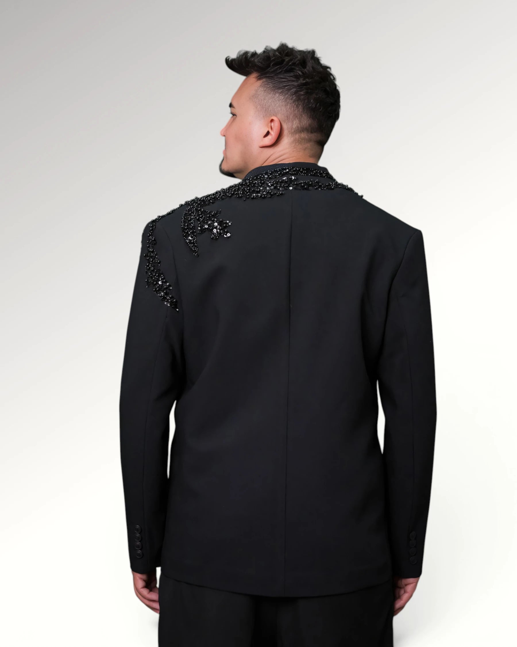 BLACK OCTOPUS ON BLAZER | BLACK
