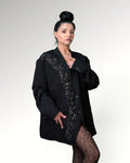 BLACK LOTUS BLAZER | BLACK