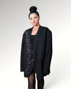 BLACK LOTUS BLAZER | BLACK