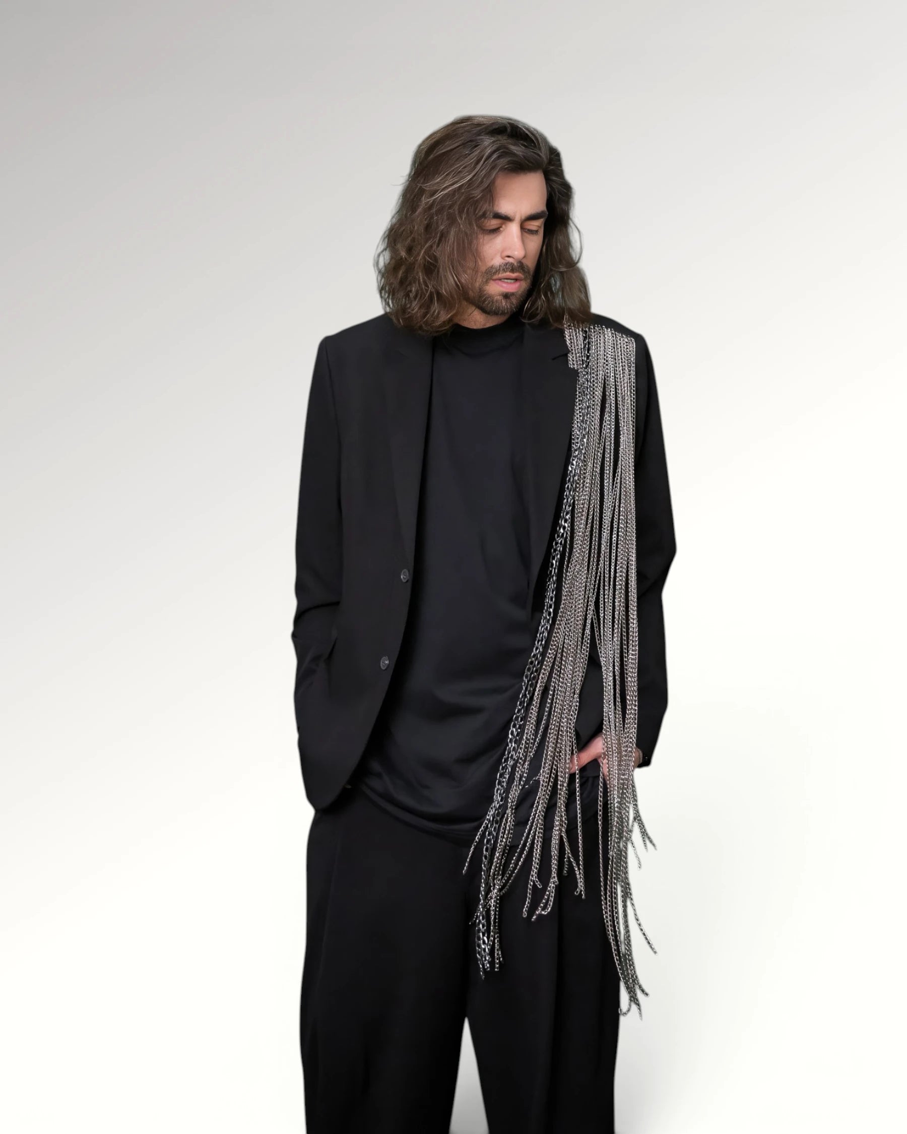 CHAINED TO THE RHYTM BLAZER | BLACK