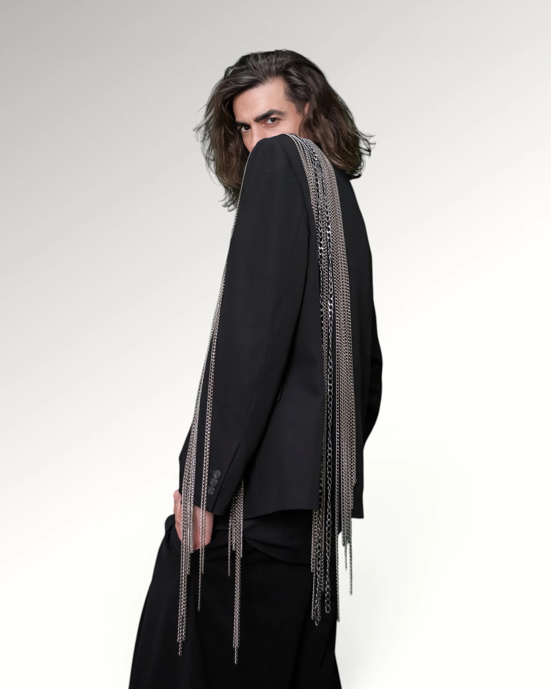 CHAINED TO THE RHYTM BLAZER | BLACK