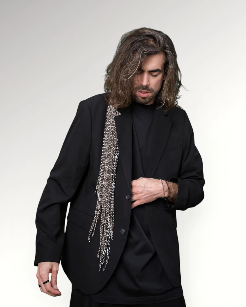 CHAINED TO THE RHYTM BLAZER | BLACK