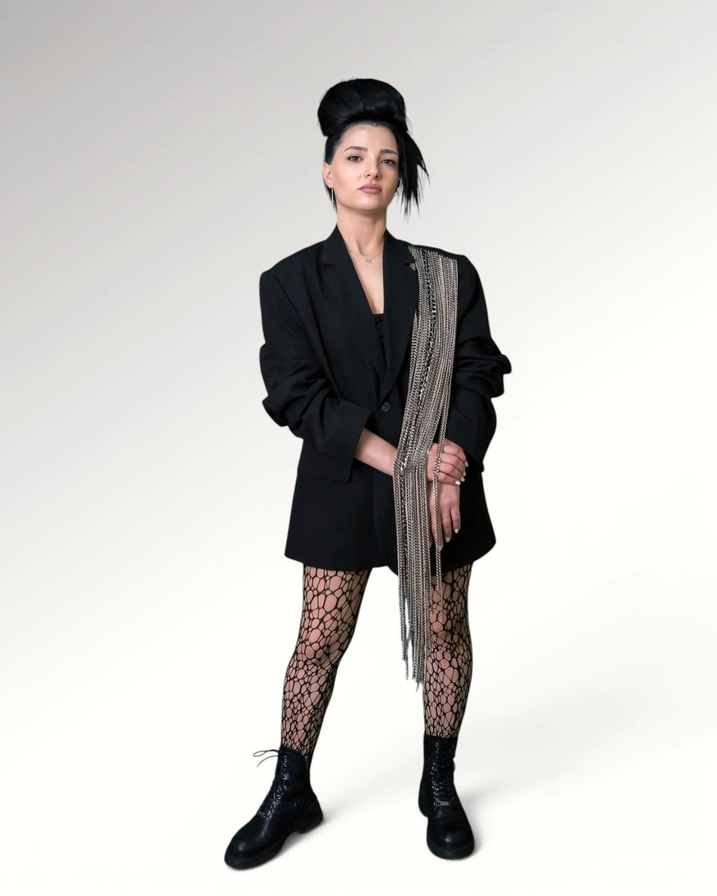 CHAINED TO THE RHYTM BLAZER | BLACK