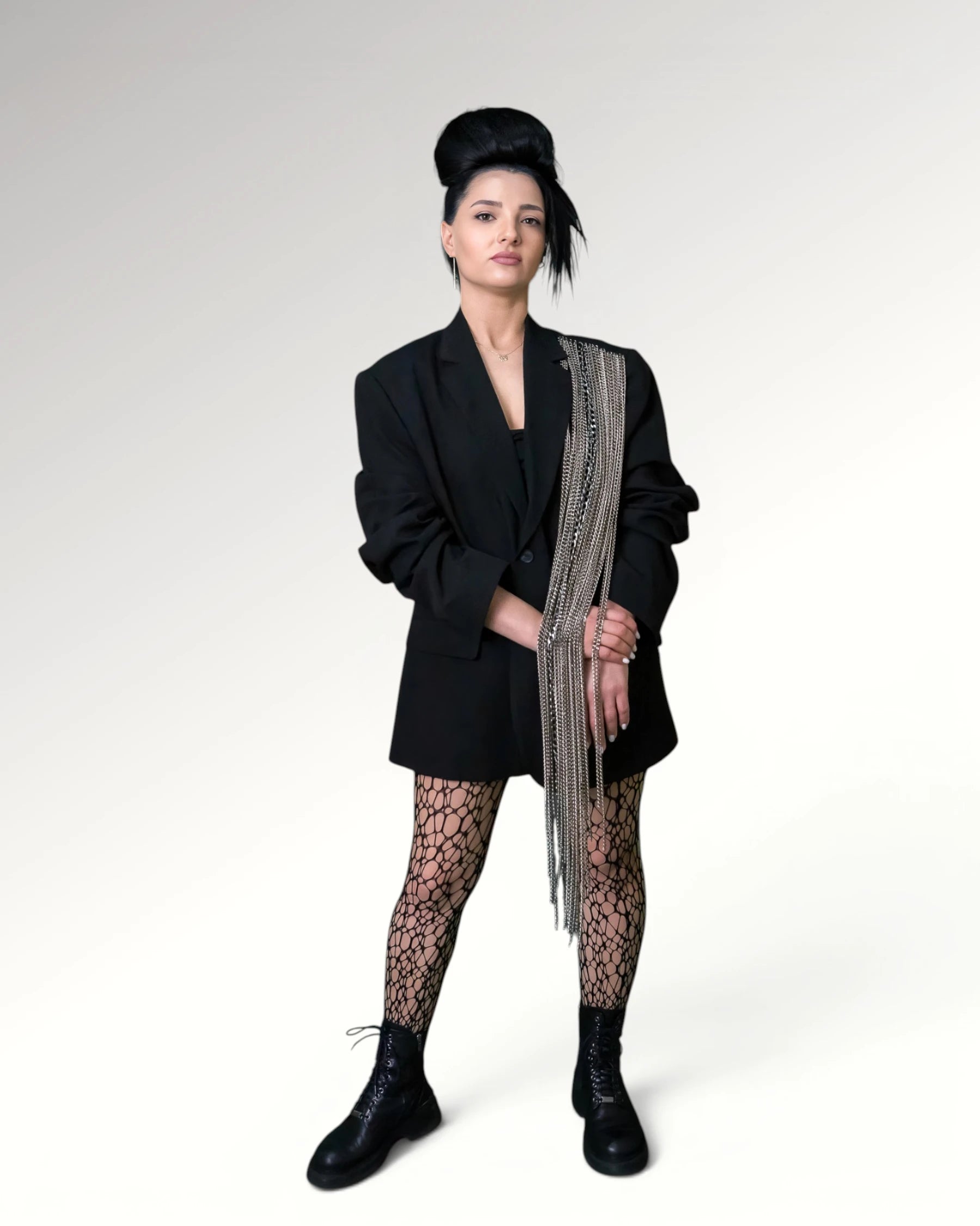 CHAINED TO THE RHYTM BLAZER | BLACK