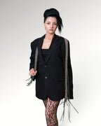 CHAINED TO THE RHYTM BLAZER | BLACK