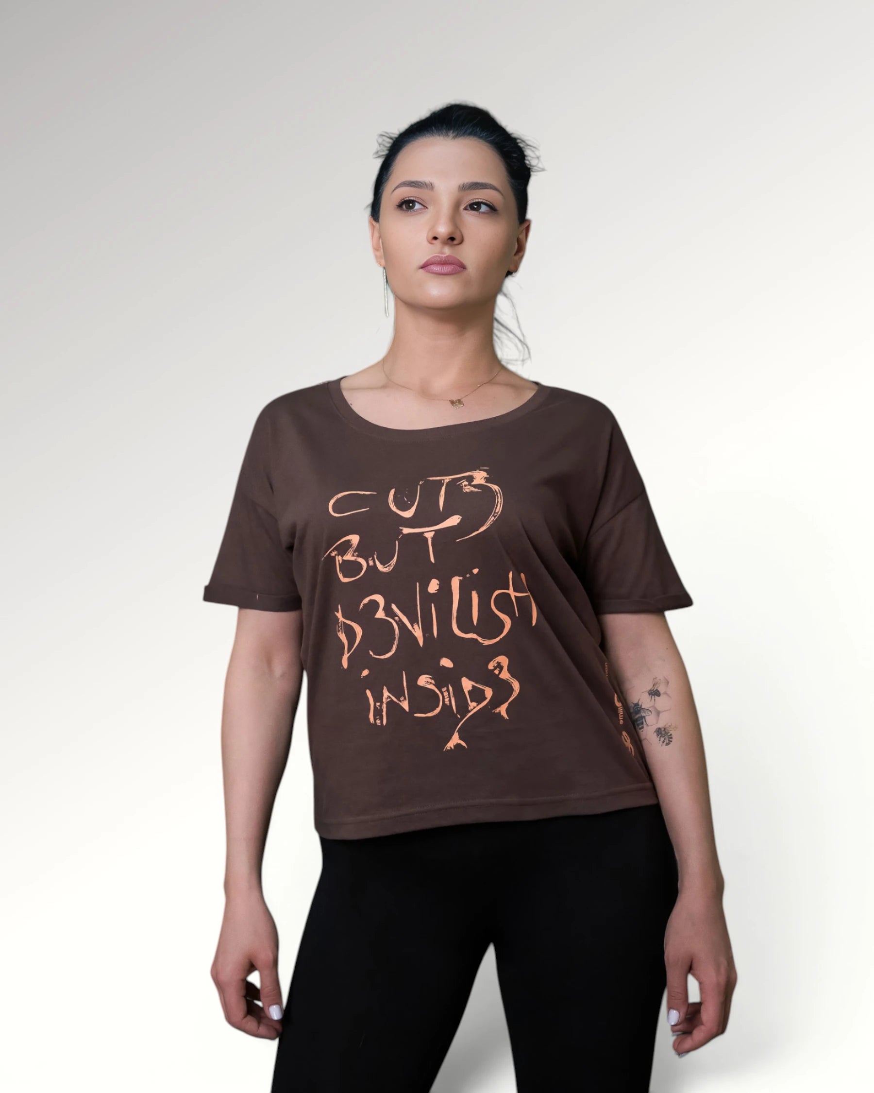 CUTE VS DEVILISH T-SHIRT | CHOCO
