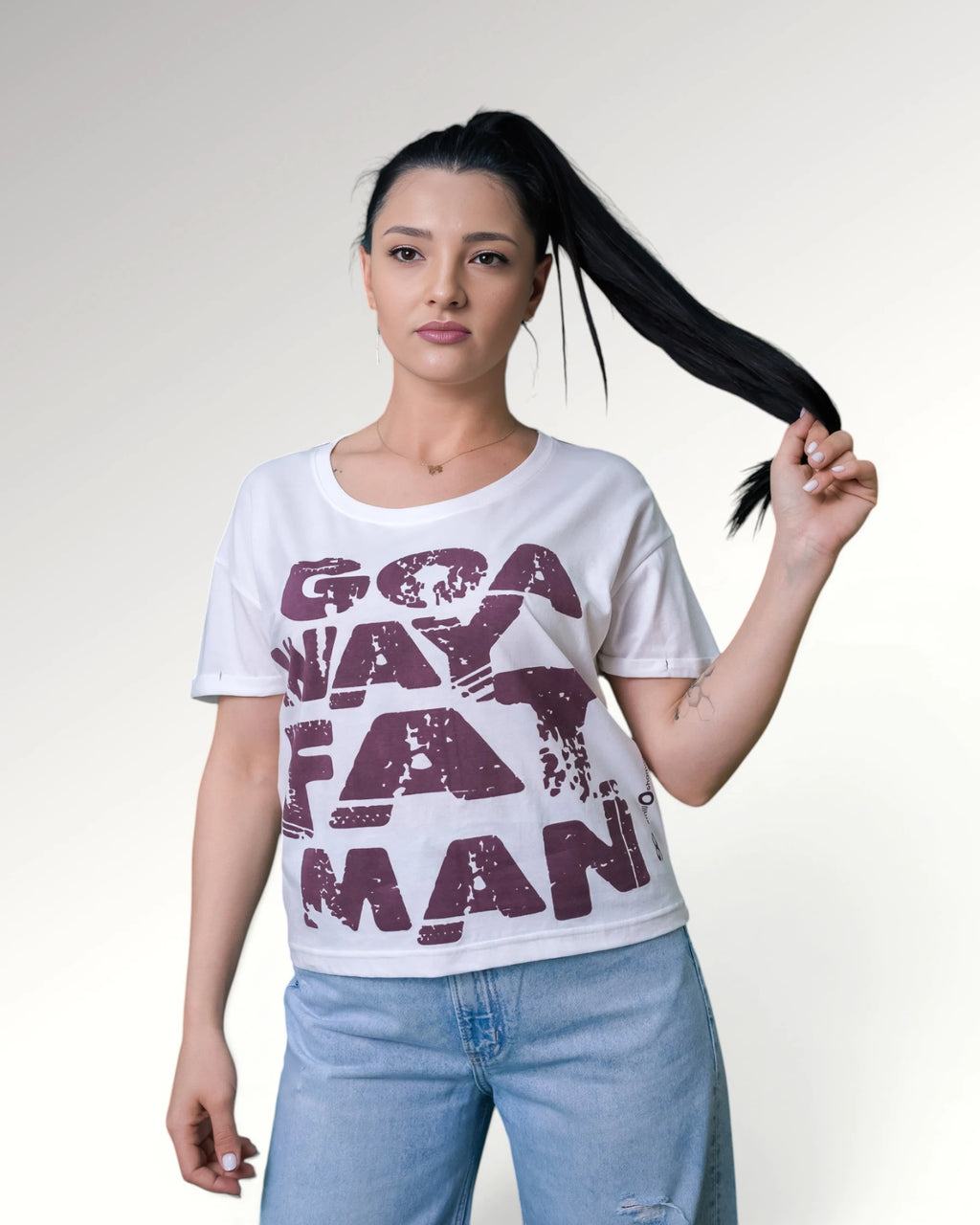 FATMAN T-SHIRT | WHITE