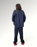 FISHNET JACKET | DARK BLUE