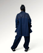 FISHNET JACKET | DARK BLUE