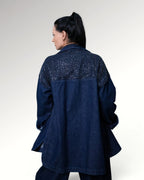 FISHNET JACKET | DARK BLUE