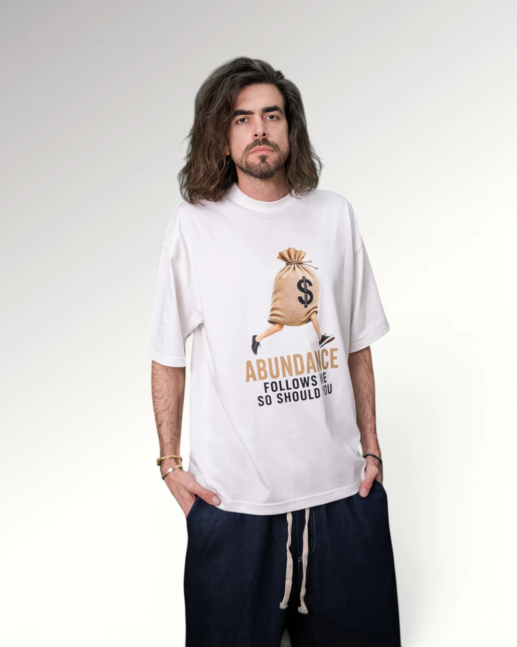 FOLLOW ME T-SHIRT | OFF WHITE