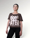 HATEU T-SHIRT | CHOCO