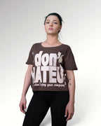 HATEU T-SHIRT | CHOCO