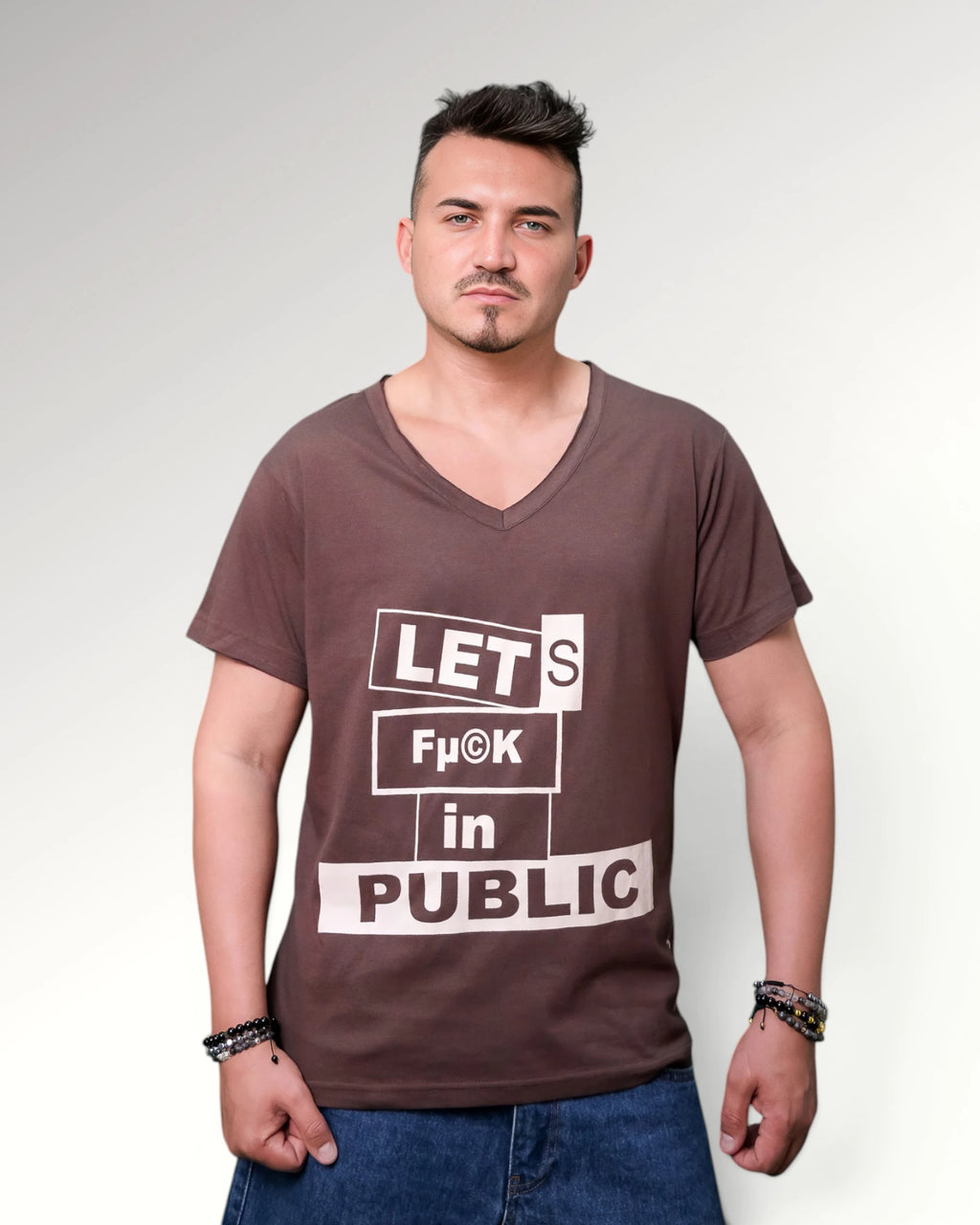 IN PUBLIC T-SHIRT | CHOCO