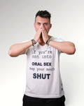 ORAL SEX T-SHIRT | WHITE