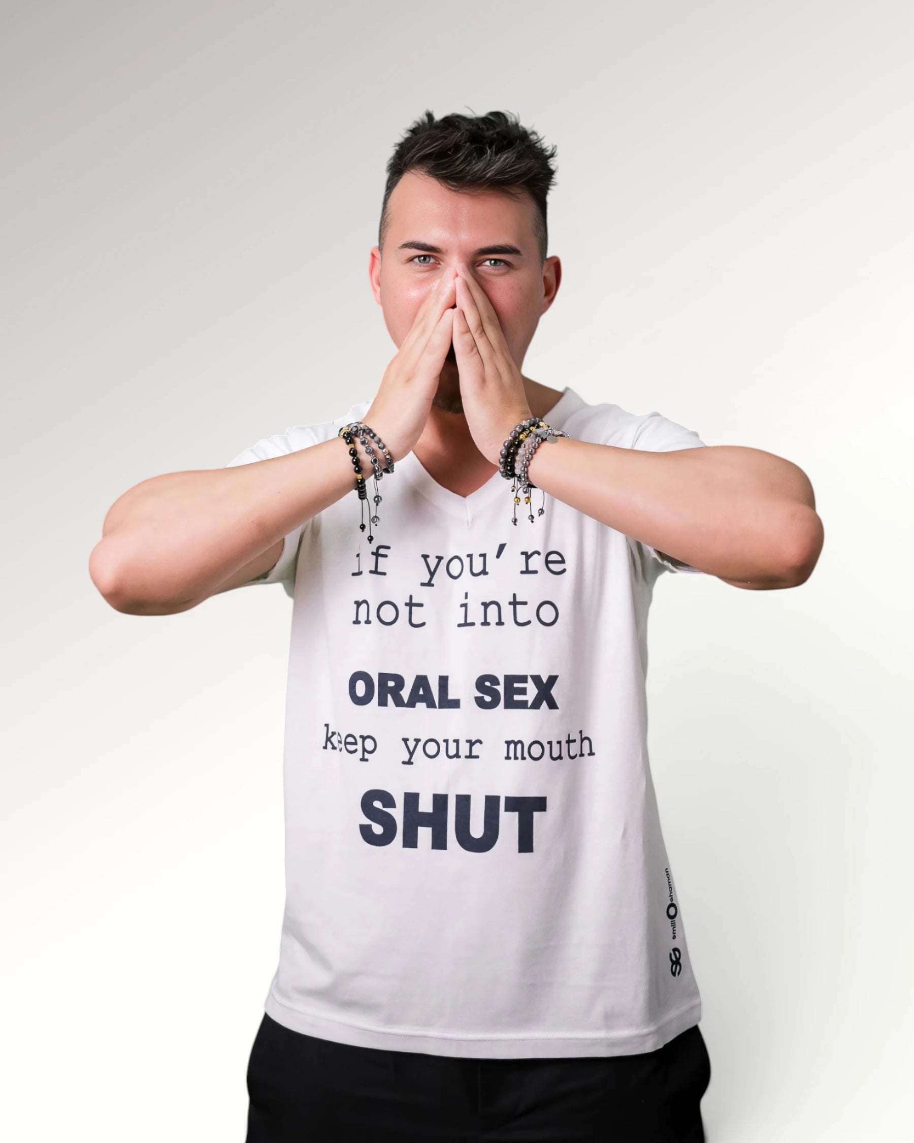 ORAL SEX T-SHIRT | WHITE