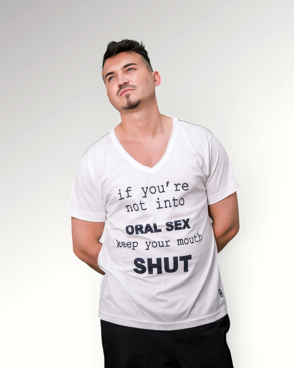 ORAL SEX T-SHIRT | WHITE