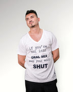 ORAL SEX T-SHIRT | WHITE