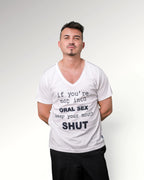 ORAL SEX T-SHIRT | WHITE