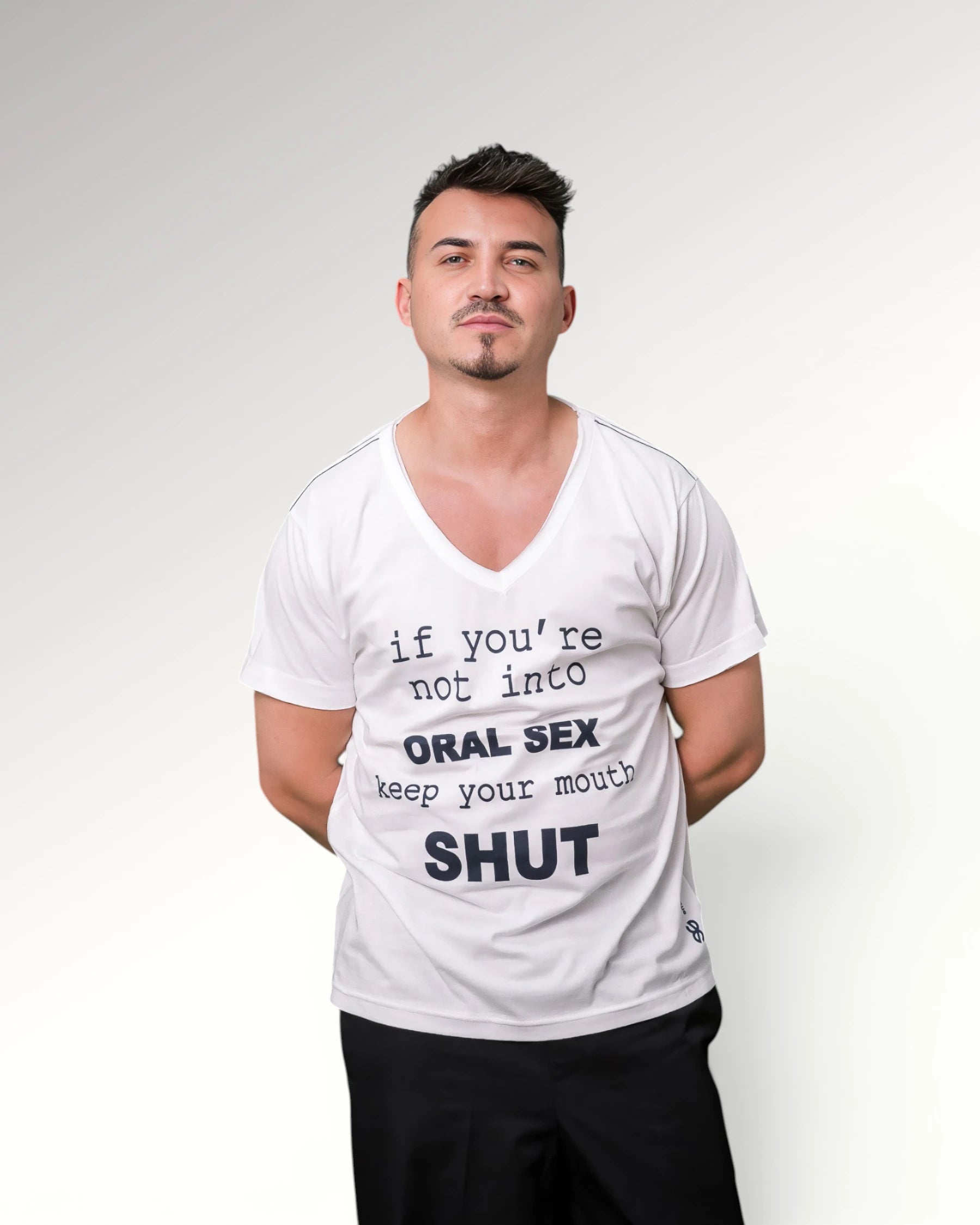 ORAL SEX T-SHIRT | WHITE