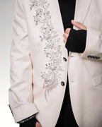 WHITE LOTUS BLAZER | IVORY