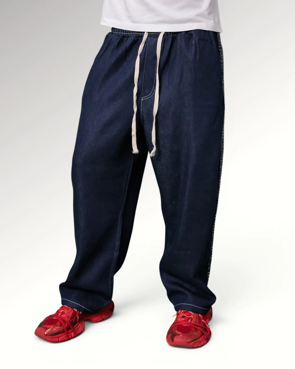 WIDE FIT JOGGERS | DARK BLUE