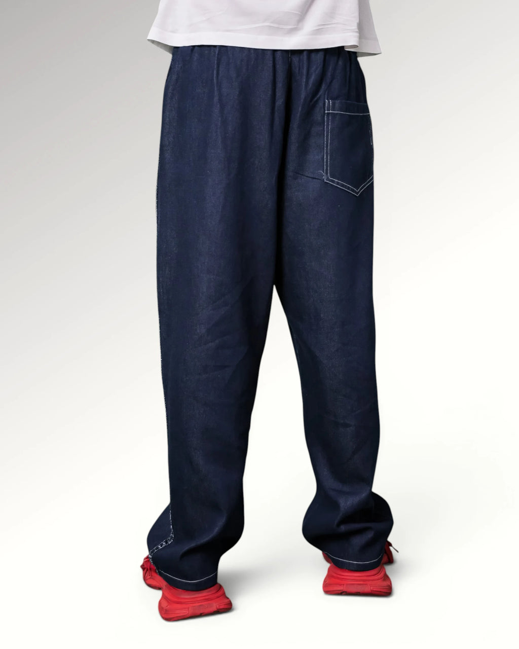 WIDE FIT JOGGERS | DARK BLUE