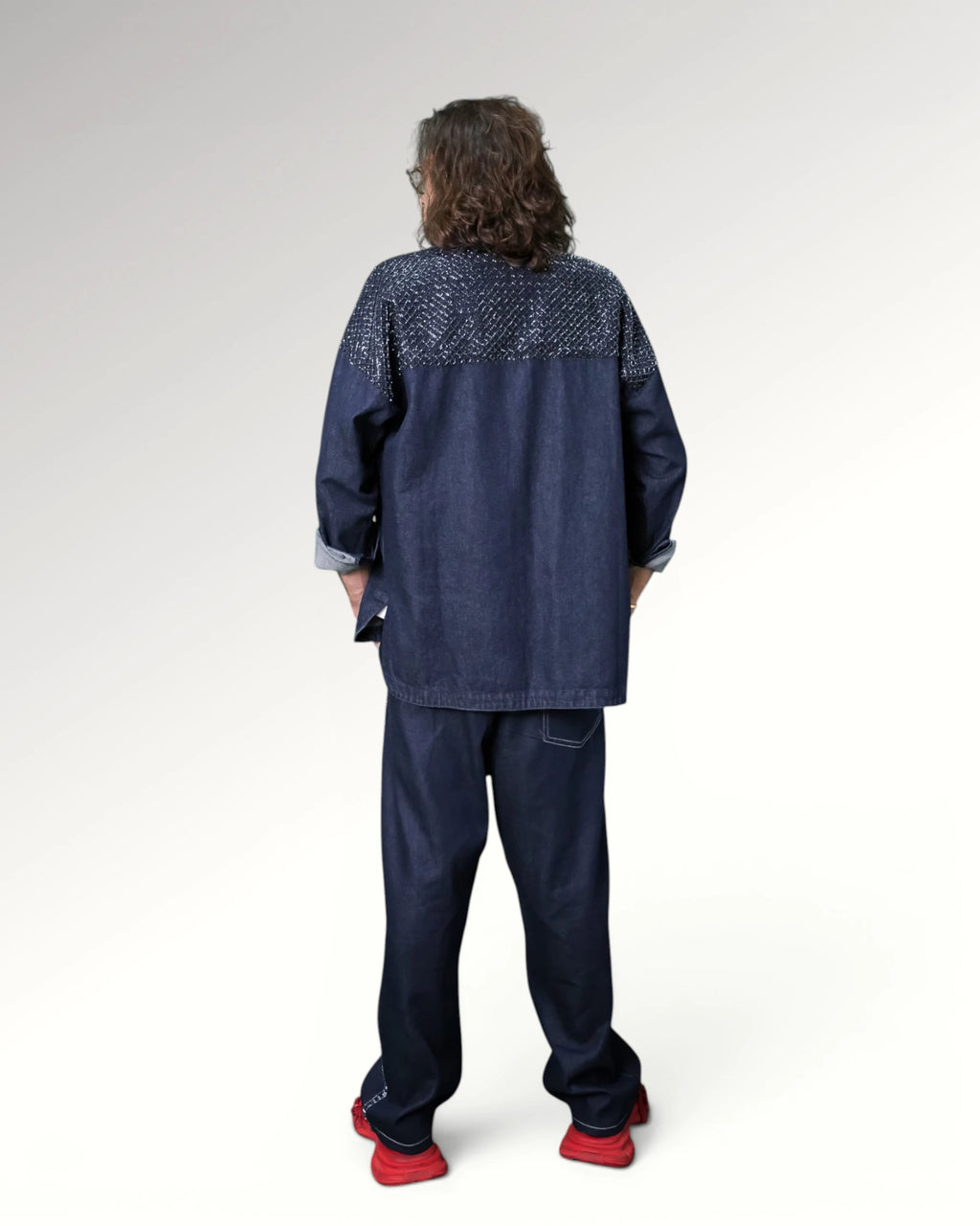 WIDE FIT JOGGERS | DARK BLUE