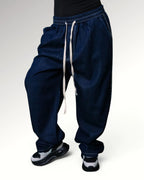 WIDE FIT JOGGERS | DARK BLUE