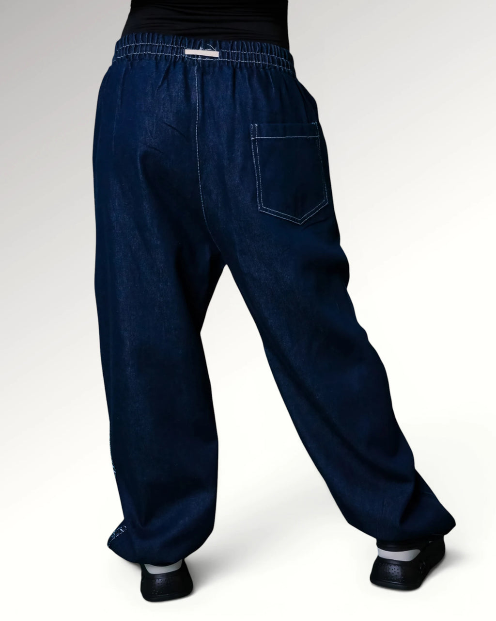 WIDE FIT JOGGERS | DARK BLUE