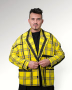 YELLOW BRITTAIN BLAZER | YELLOW