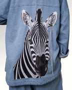 ZEBBRA OVERSHIRT | LIGHT BLUE